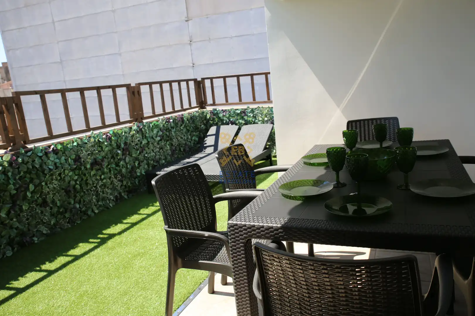 Terrasse von Haus oder Chalet zum Verkauf in Blanes mit Klimaanlage, Terrasse und Möbliert