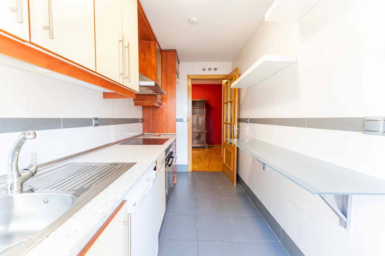 Kitchen of Flat for sale in Arroyomolinos (Madrid)  with Air Conditioner, Heating and Private garden