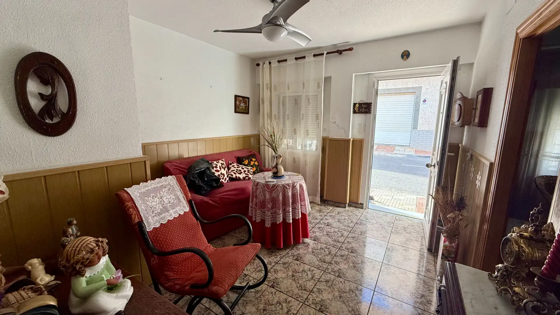 Living room of Houses for sale in Roquetas de Mar  with Terrace and Furnished