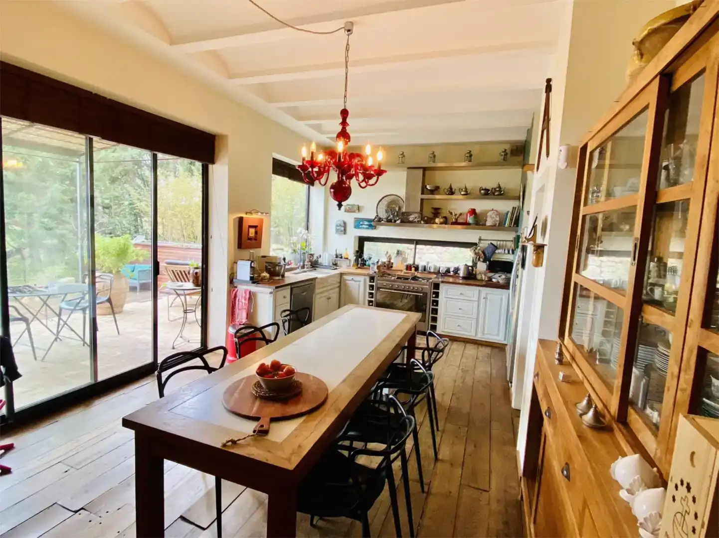 Cocina de Casa o chalet en venta en Palafrugell con Jardín privado, Parquet y Piscina