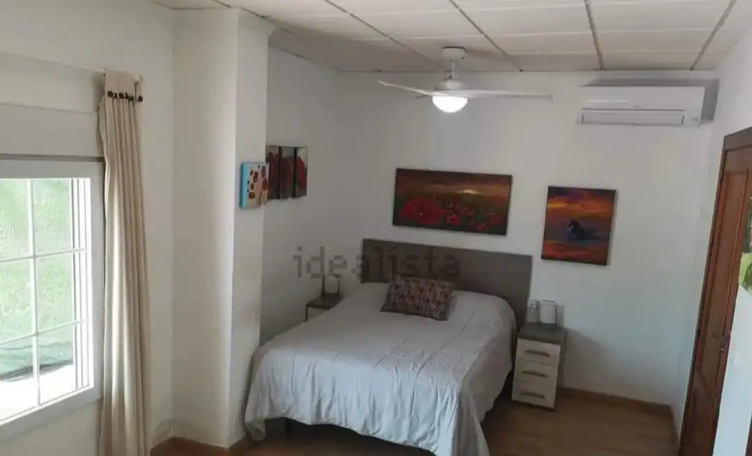 Dormitori de Apartament en venda en La Manga del Mar Menor amb Aire condicionat, Jardí privat i Moblat