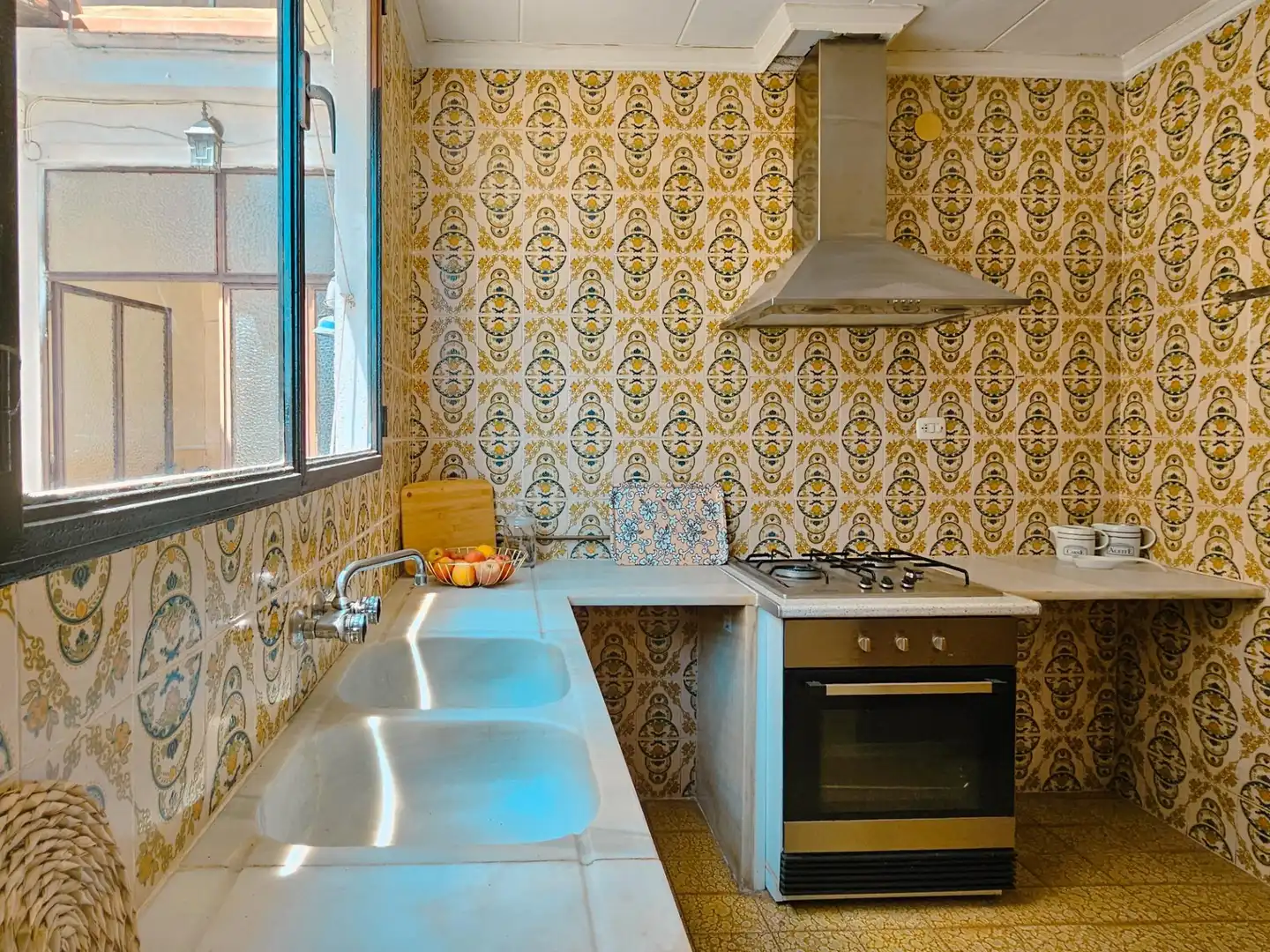 Cocina de Finca rústica en venta en La Llosa de Ranes con Aire acondicionado, Jardín privado y Terraza