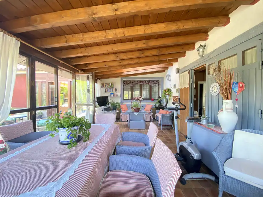 Terraza de Casa o chalet en venta en Alegría-Dulantzi con Calefacción, Jardín privado y Parquet