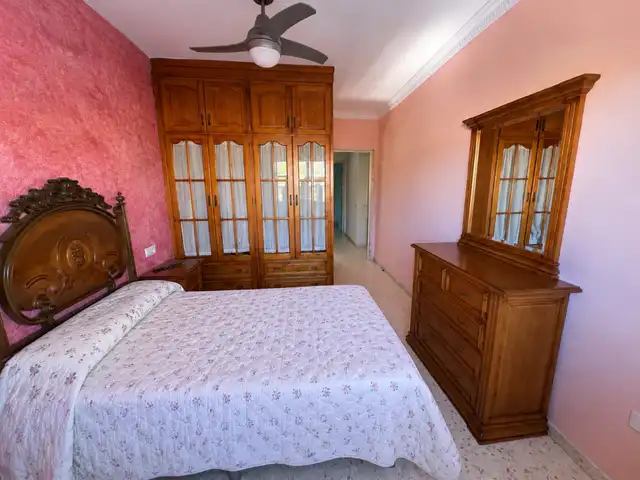 Bedroom of Flat for sale in Algeciras  with Storage room, Oven and Washing machine