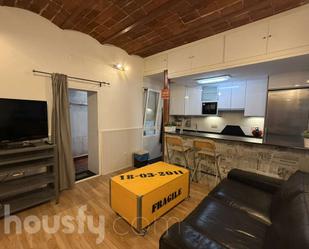 Living room of Planta baja to rent in  Madrid Capital  with Heating, Terrace and Furnished