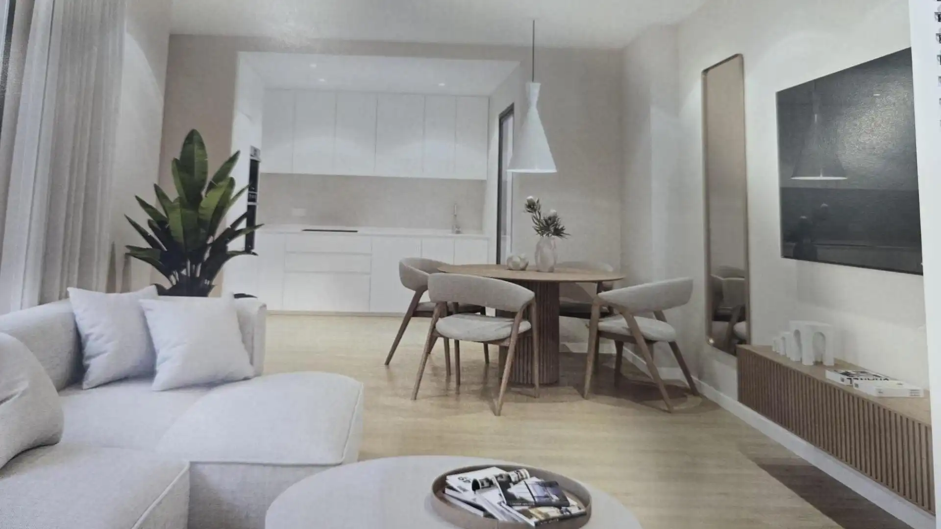Bedroom of Flat for sale in Sant Joan d'Alacant  with Parquet flooring, Terrace and Community pool