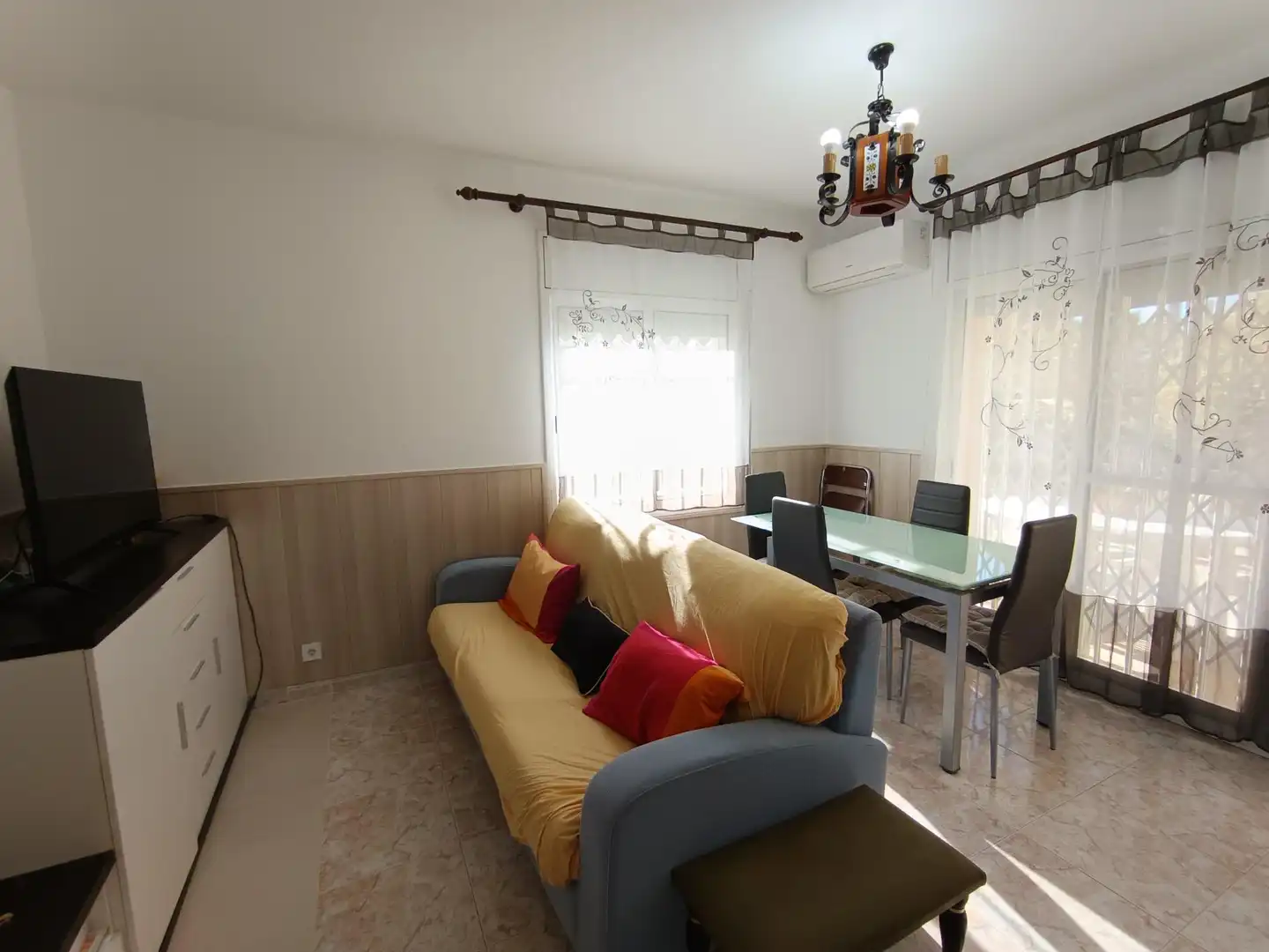 Living room of Detached homes for sale in L'Ametlla de Mar   with Air Conditioner, Heating and Terrace