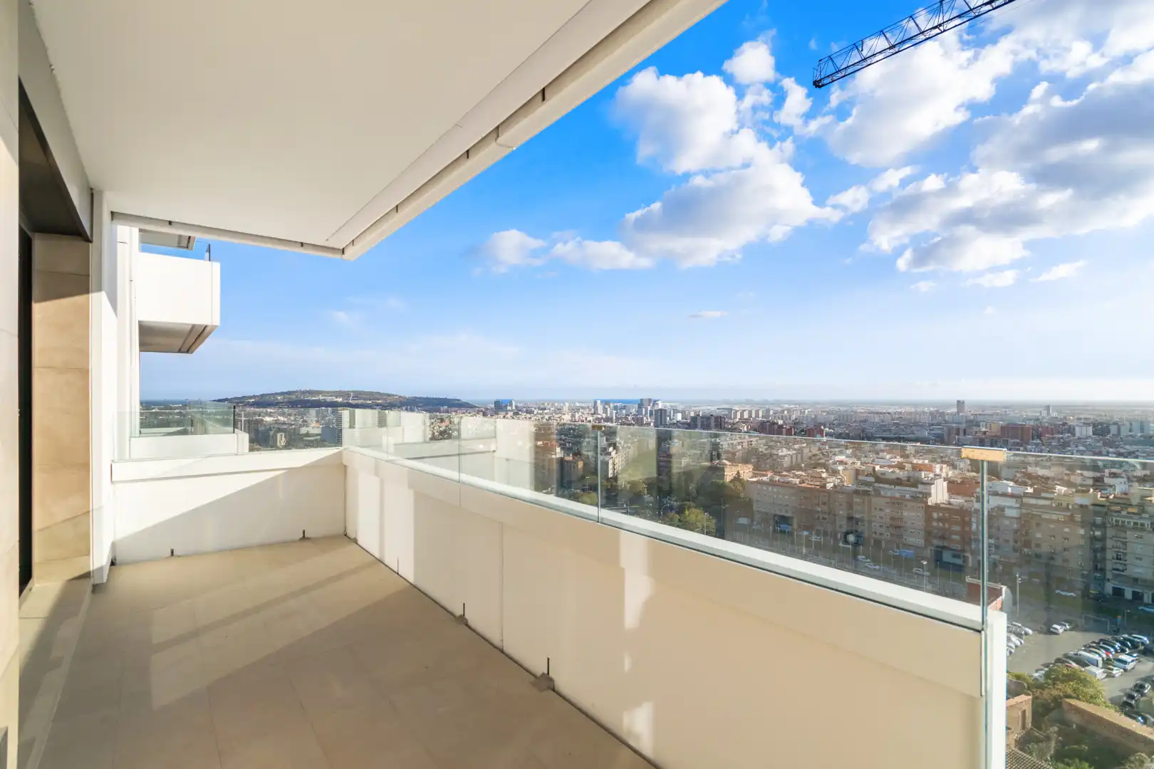 Terrasse von Wohnung zur Miete in Esplugues de Llobregat mit Klimaanlage, Heizung und Terrasse
