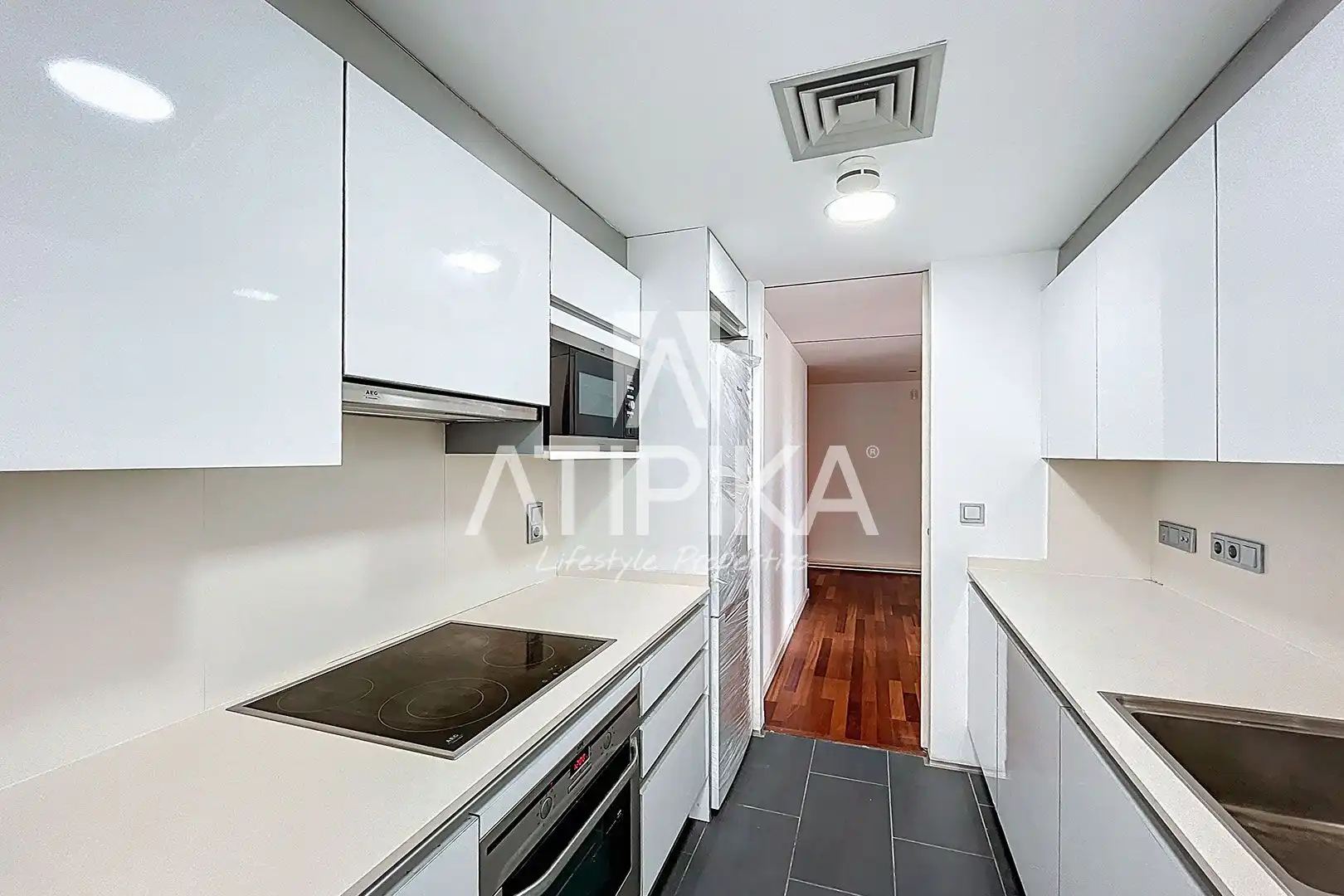 Cocina de Piso en venta en Barcelona con Aire acondicionado, Parquet y Trastero