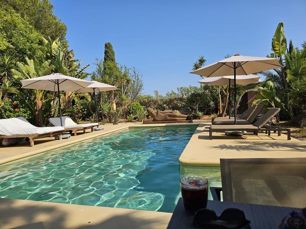 Swimming pool of House or chalet to rent in Sant Josep de sa Talaia  with Air Conditioner, Heating and Private garden