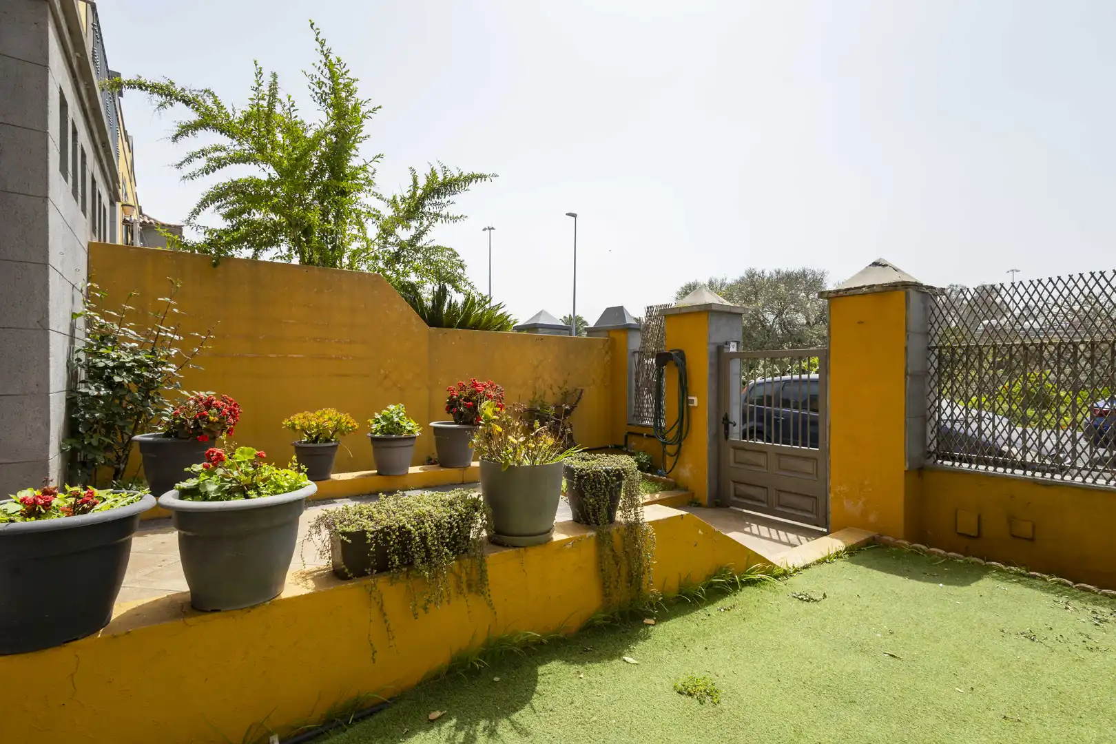 Jardín de Casa adosada en venta en San Cristóbal de la Laguna con Jardín privado y Trastero