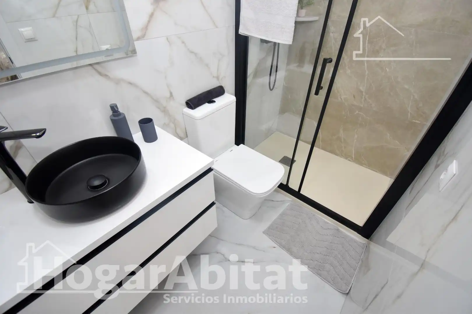 Badezimmer von Haus oder Chalet zum Verkauf in Vila-real mit Klimaanlage, Heizung und Terrasse