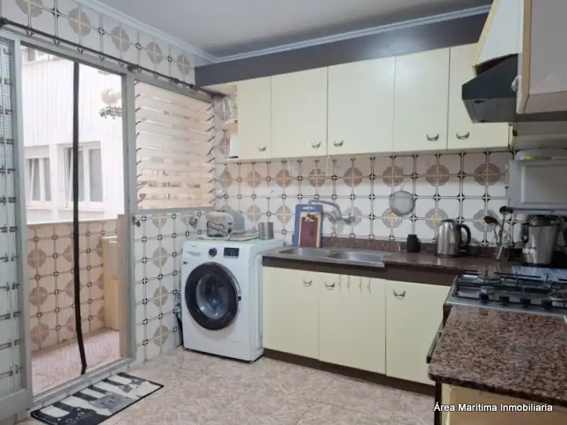 Kitchen of Flat for rent in Valencia  with Air Conditioner, Heating and Furnished