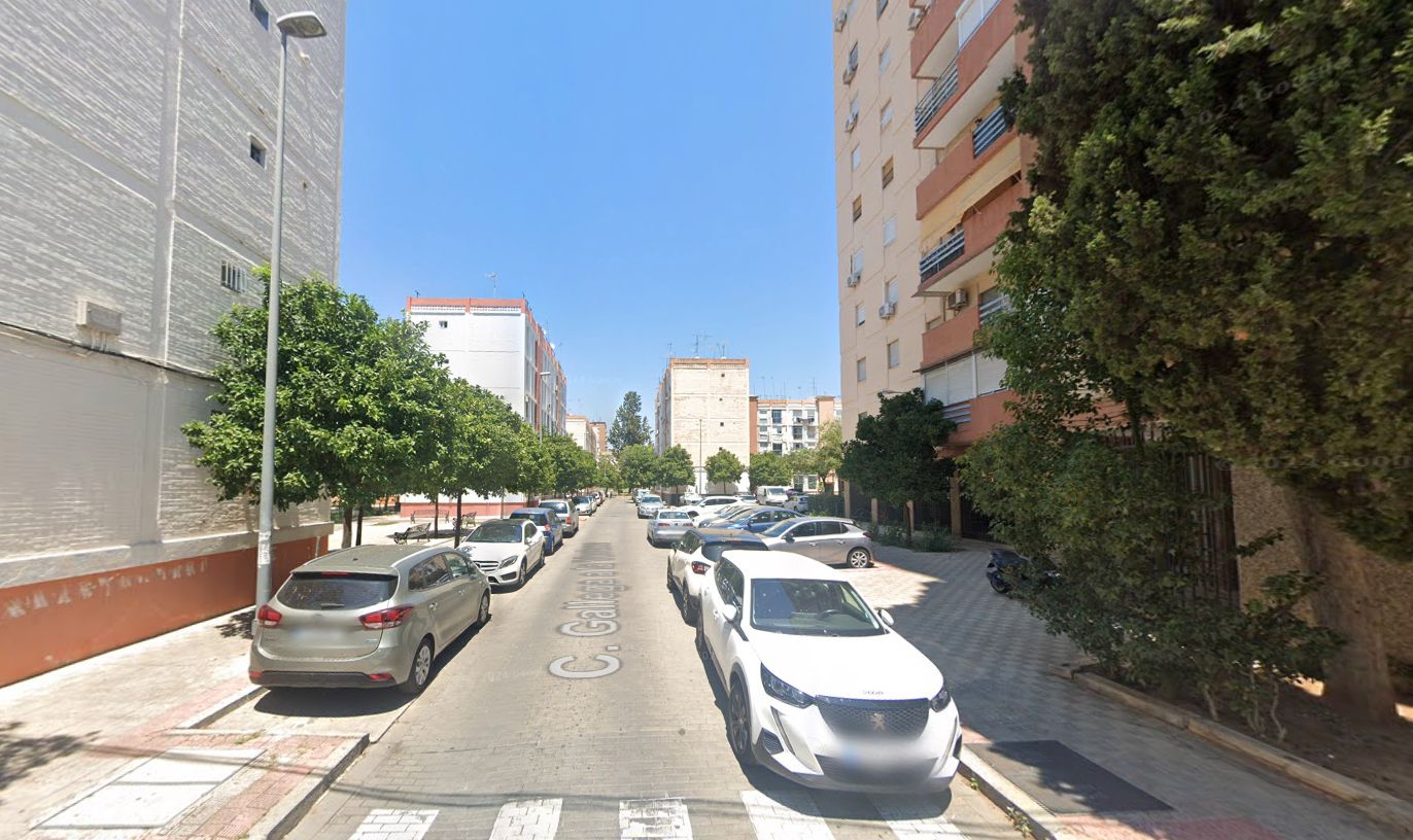 Vista exterior de Piso en venta en  Sevilla Capital