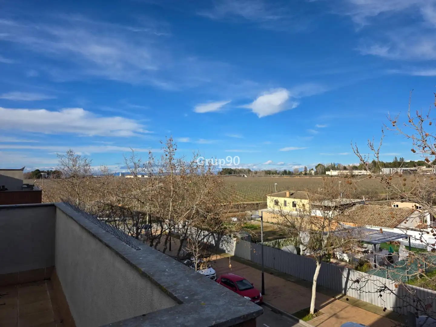 Vista exterior de Casa adosada en venda en Lleida amb Calefacció, Terrassa i Balcó