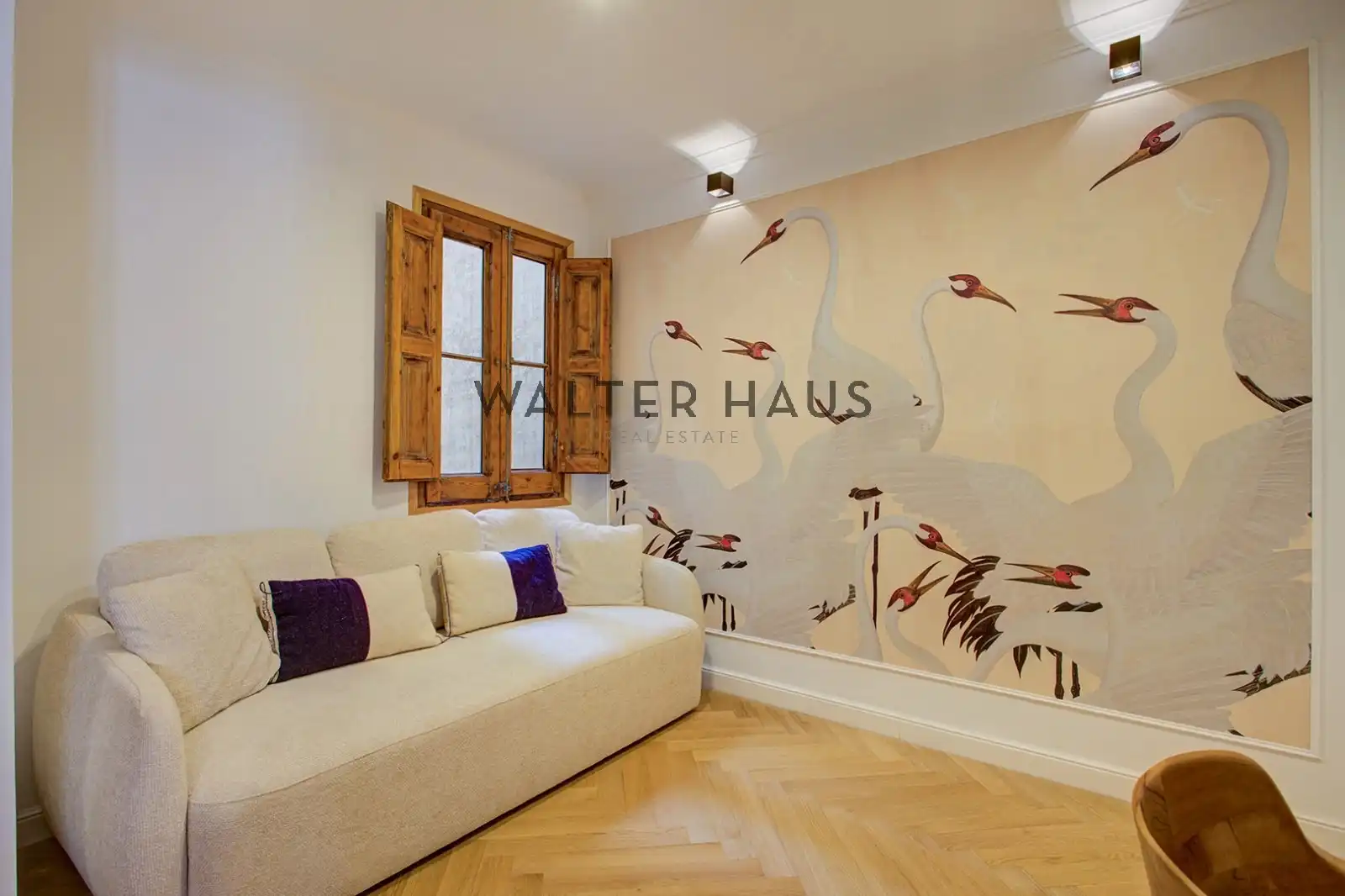 Sala de estar de Piso en venta en Barcelona con Aire acondicionado, Calefacción y Terraza