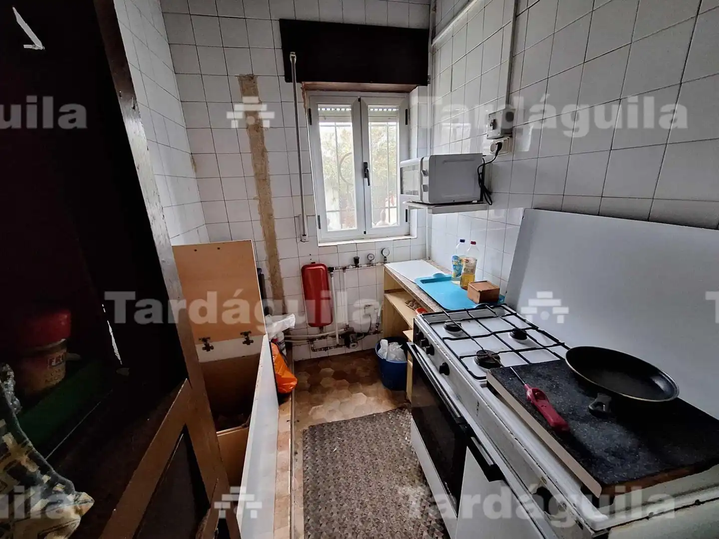 Cocina de Finca rústica en venta en Castellanos de Villiquera con Calefacción, Jardín privado y Trastero
