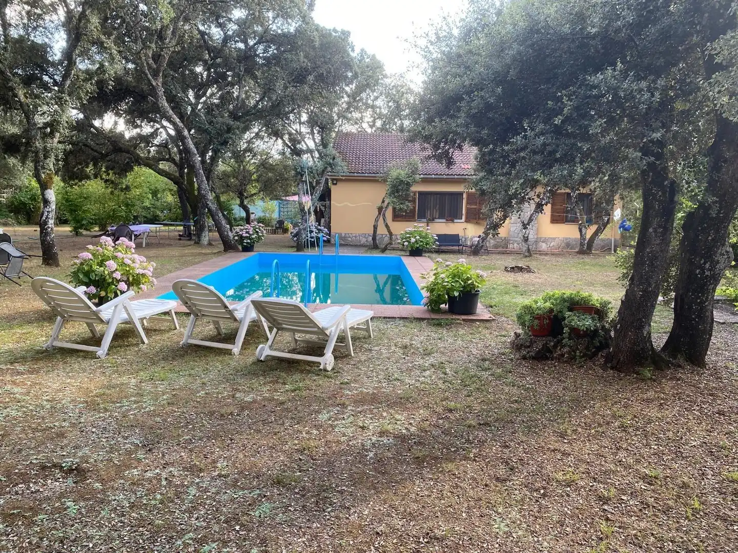 Swimming pool of Country homes for sale in Sancedo  with Private garden, Swimming Pool and Furnished