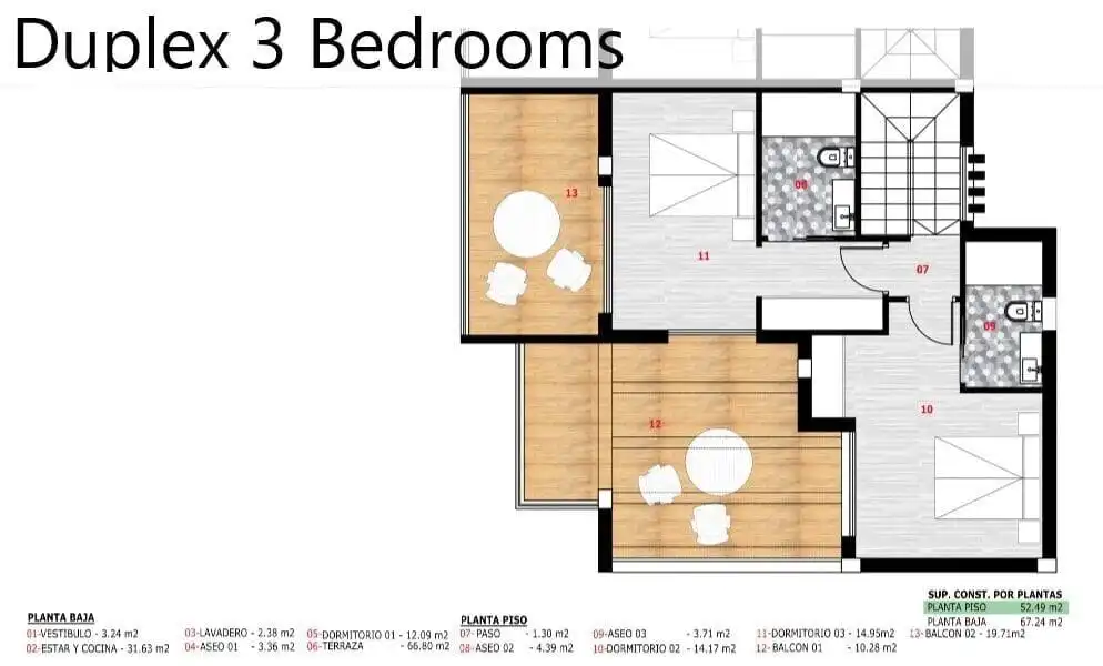 Appartement compact avec terrasse à vendre à Monforte del Cid, imagen 32