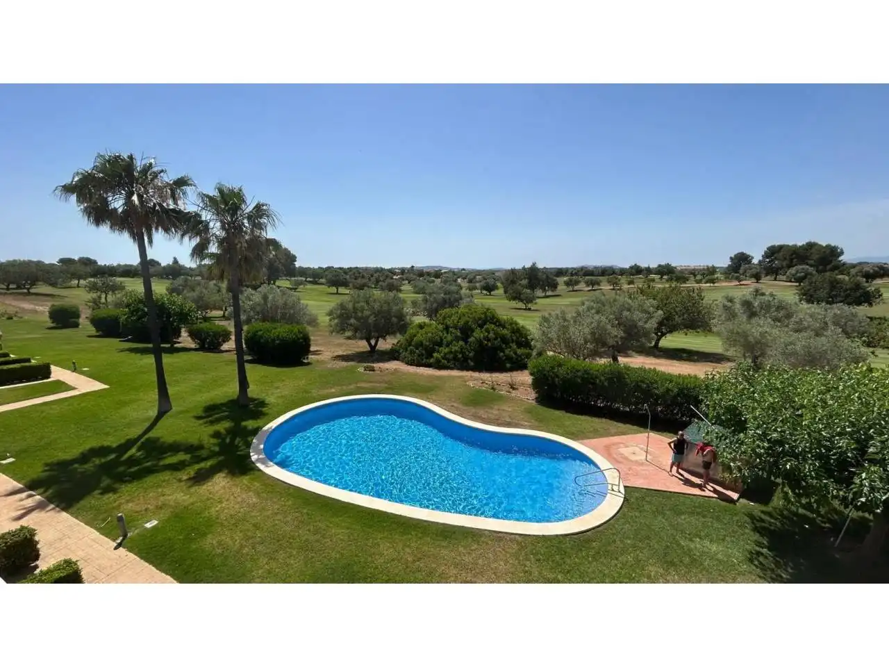 Piscina de Apartamento en venta en San Jorge / Sant Jordi con Aire acondicionado, Calefacción y Terraza