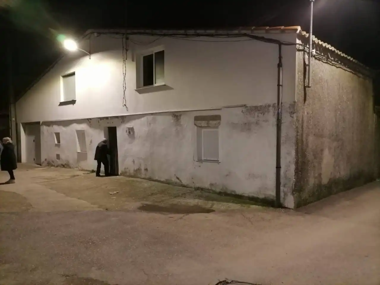 Vista exterior de Casa adosada en venta en El Bodón  con Calefacción y Amueblado