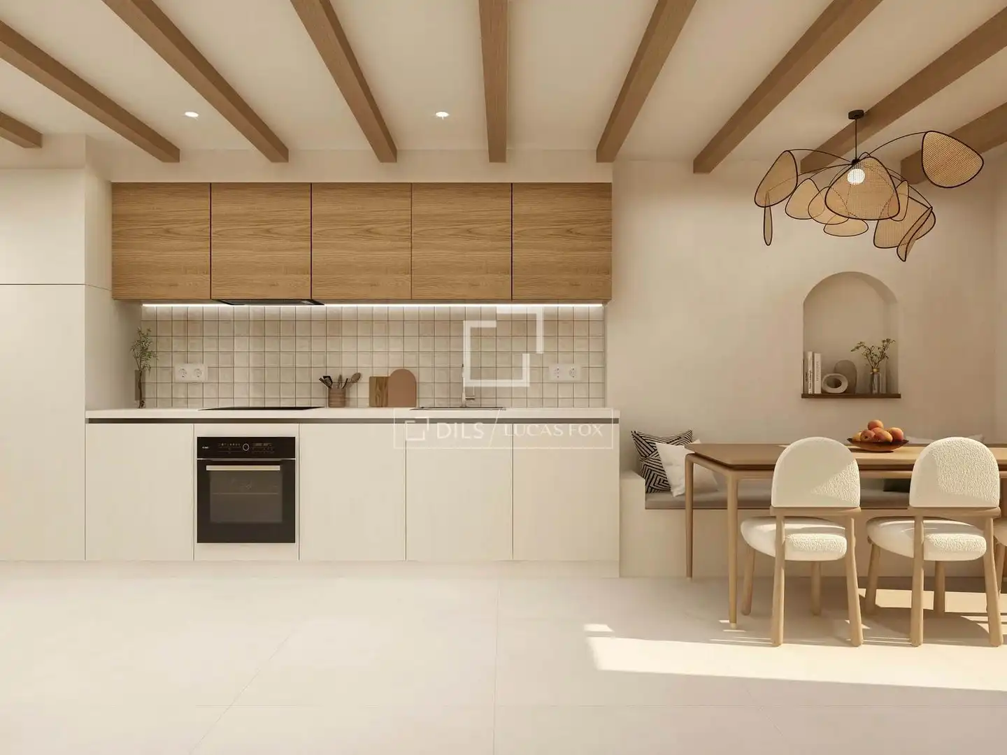 Kitchen of Houses for sale in El Puig de Santa Maria  with Air Conditioner and Terrace