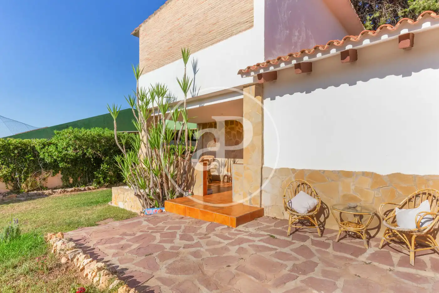Jardí de Casa o xalet en venda en Riba-roja de Túria amb Calefacció, Jardí privat i Terrassa