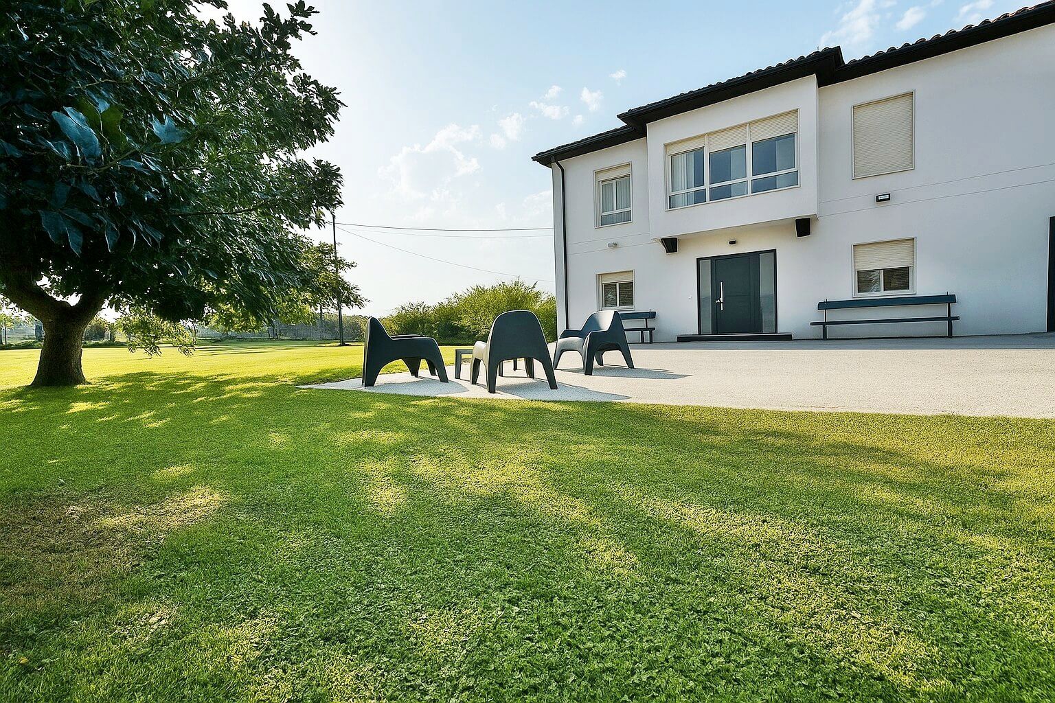 Terrace of Single-family semi-detached to rent in Polanco  with Heating, Terrace and Storage room