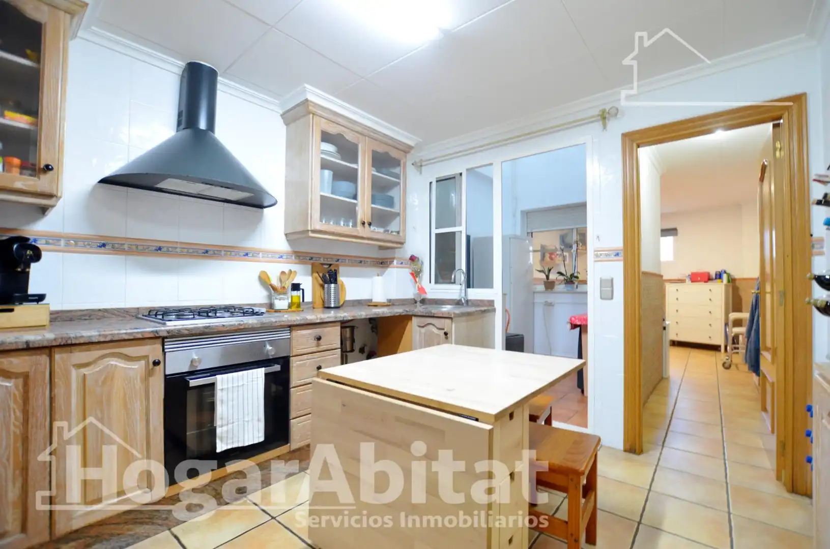 Kitchen of Houses for sale in Cullera  with Air Conditioner, Heating and Terrace