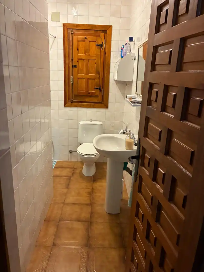 Bathroom of Houses for sale in Foz-calanda  with Private garden, Terrace and Swimming Pool