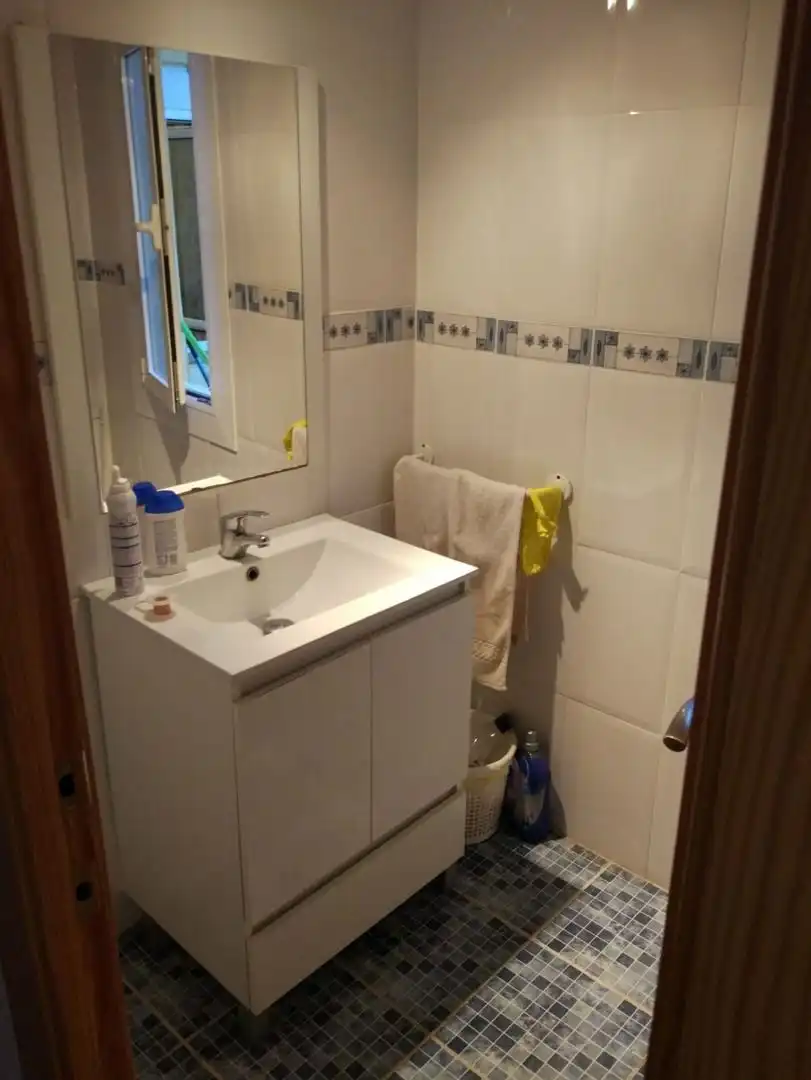 Baño de Piso para compartir en San Vicente del Raspeig / Sant Vicent del Raspeig con Parquet, Amueblado y Lavadora