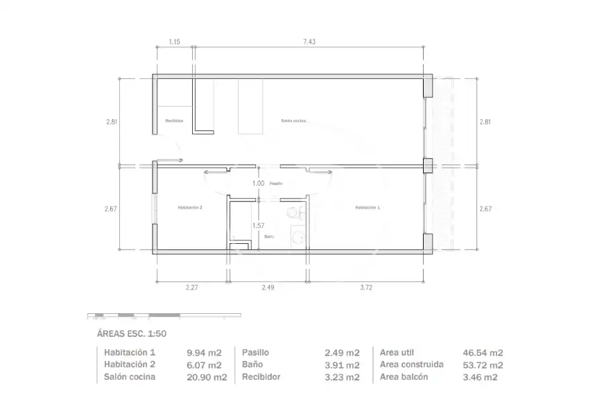 Wohnung zum Verkauf in Barcelona mit Klimaanlage, Heizung und Terrasse