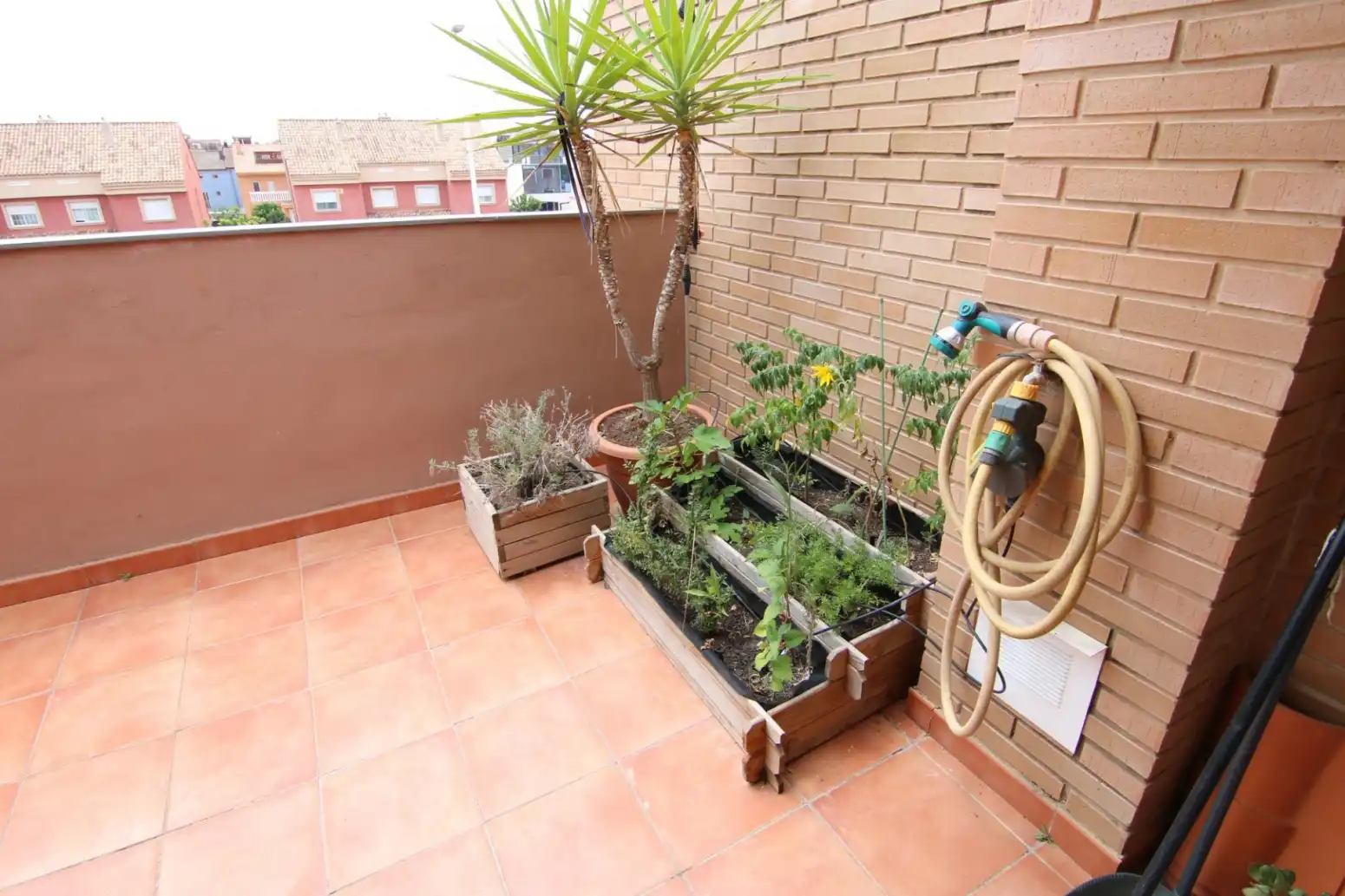 Terraza de Casa adosada en venta en Plaza Xúquer