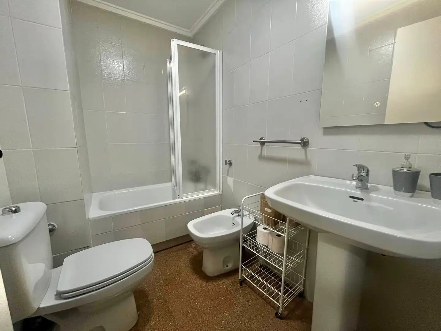 Badezimmer von Wohnungen zur Miete in Santa Pola mit Terrasse, Möbliert und Balkon