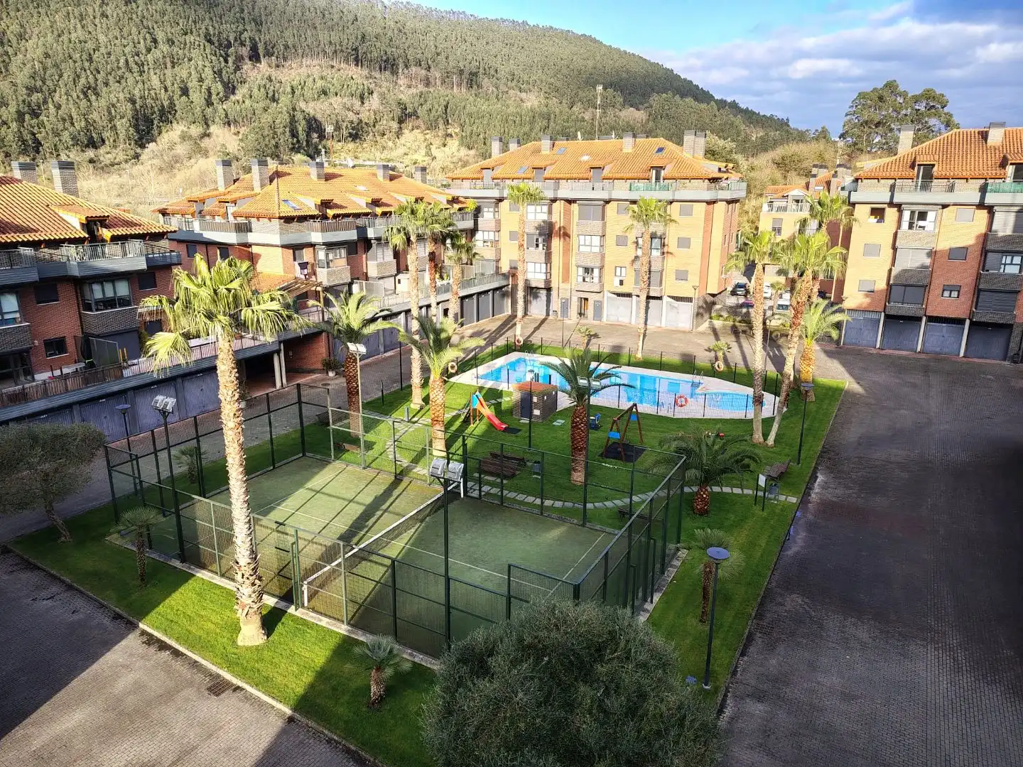Swimming pool of Flat for rent in Val de San Vicente , Cantabria