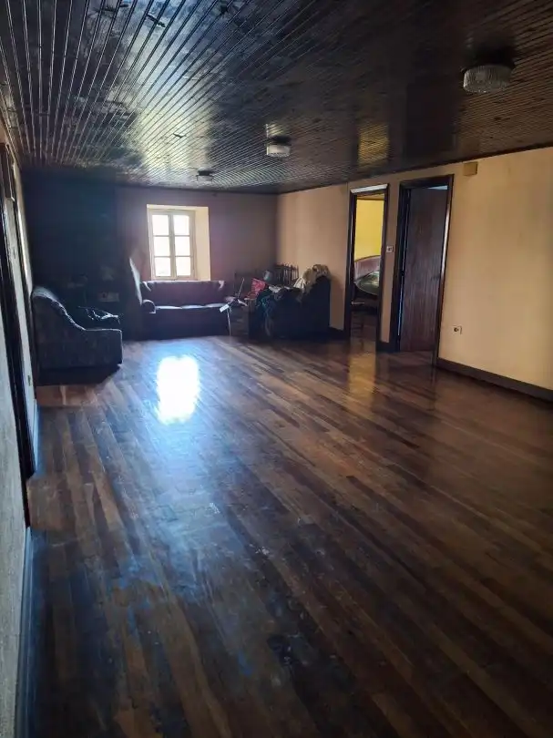 Sala de estar de Casa adosada en venta en Markina-Xemein con Jardín privado