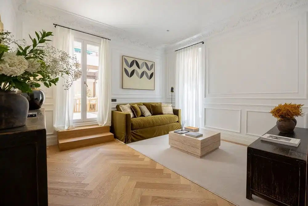 Sala de estar de Piso en venta en Madrid con Aire acondicionado, Calefacción y Terraza