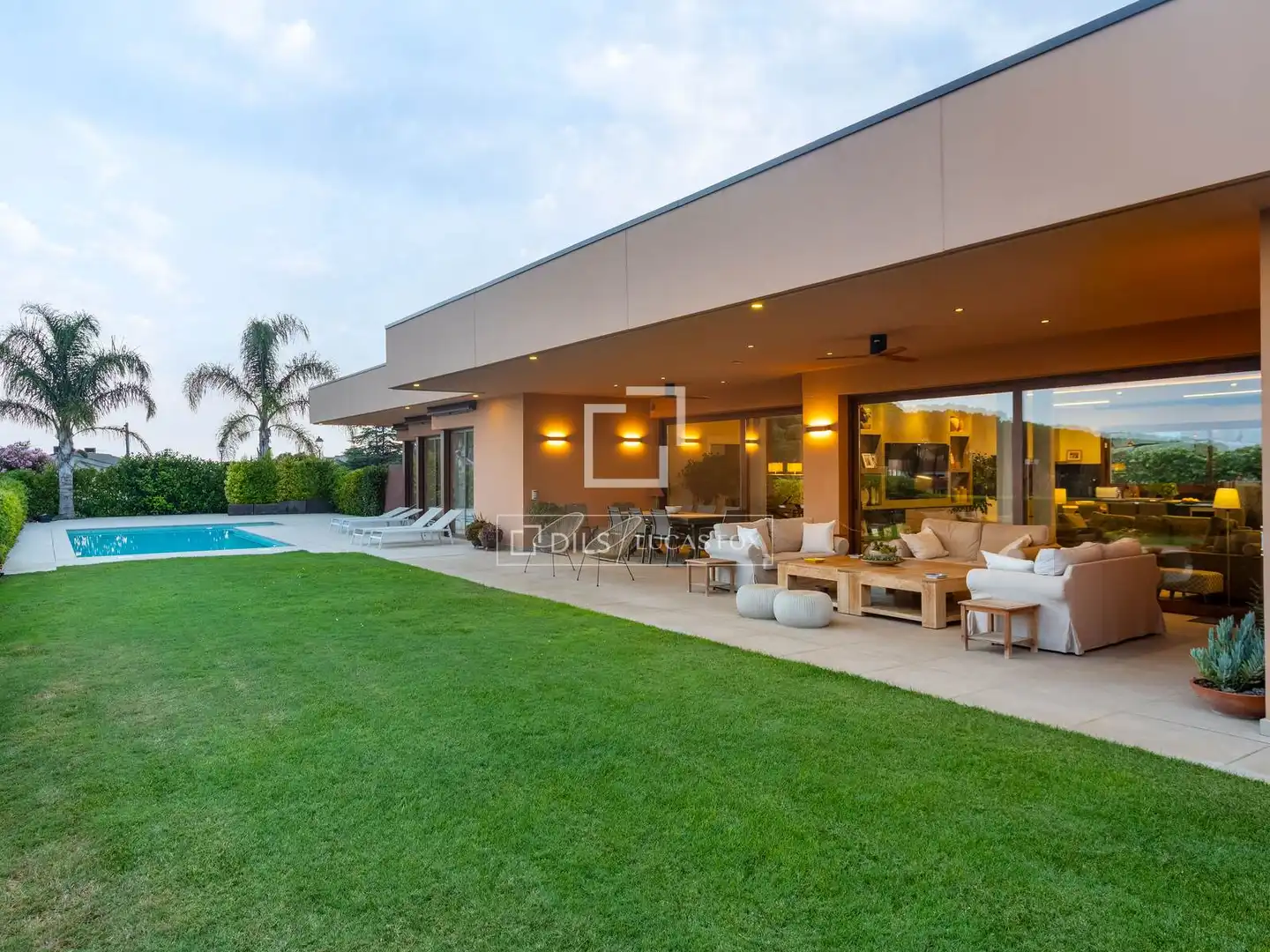 Terraza de Casa o chalet en venta en Sant Vicenç de Montalt con Aire acondicionado, Calefacción y Jardín privado