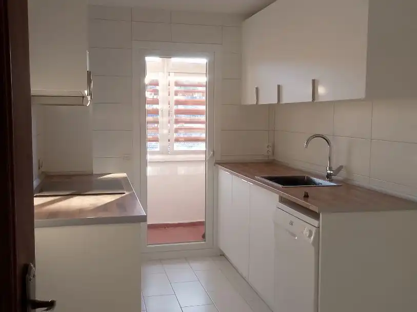 Cocina de Piso de alquiler en Torrelodones con Calefacción, Parquet y Terraza