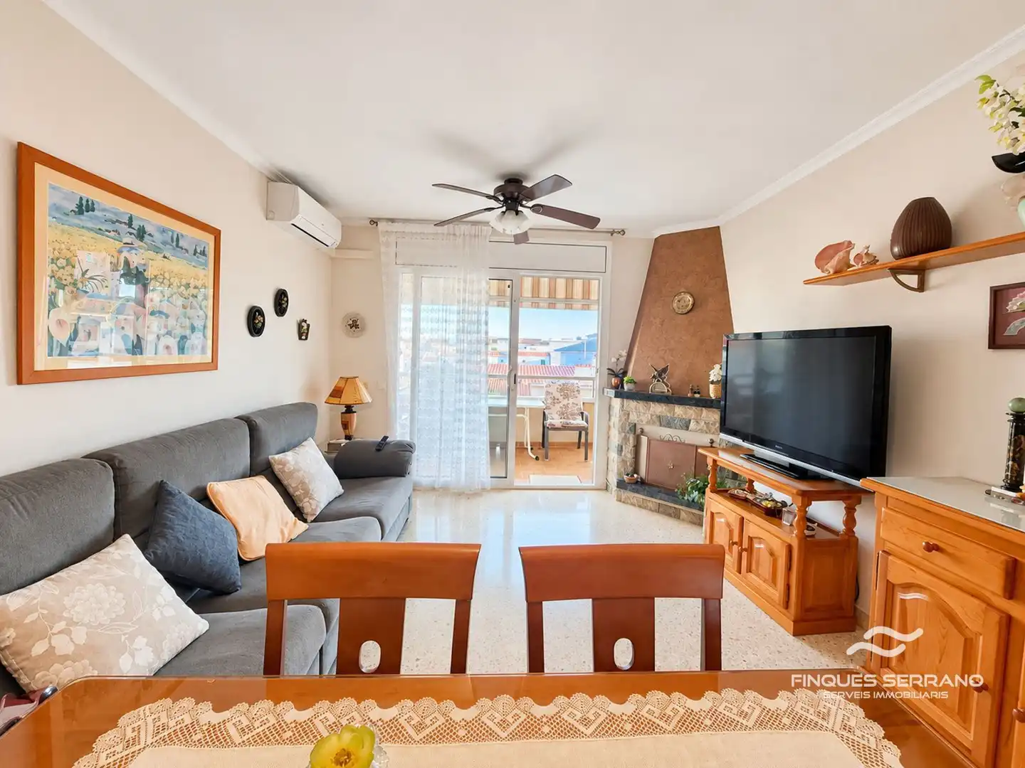 Sala de estar de Piso en venta en Nucli Antic
