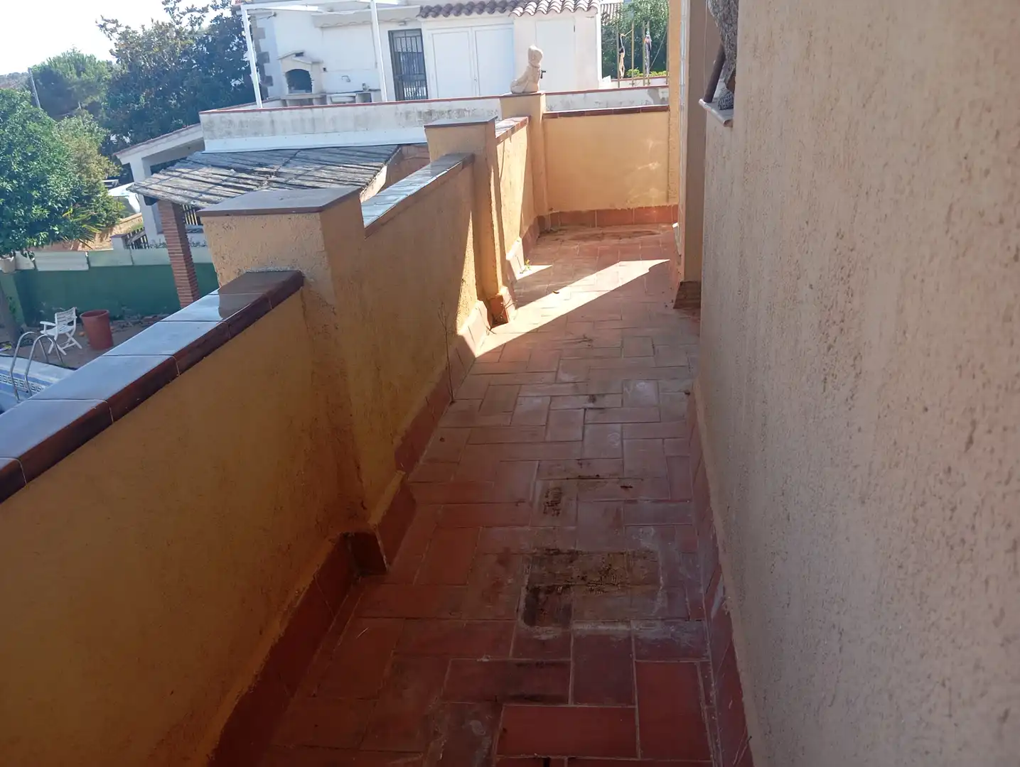 Terraza de Casa o chalet de alquiler en Bellvei con Se aceptan mascotas