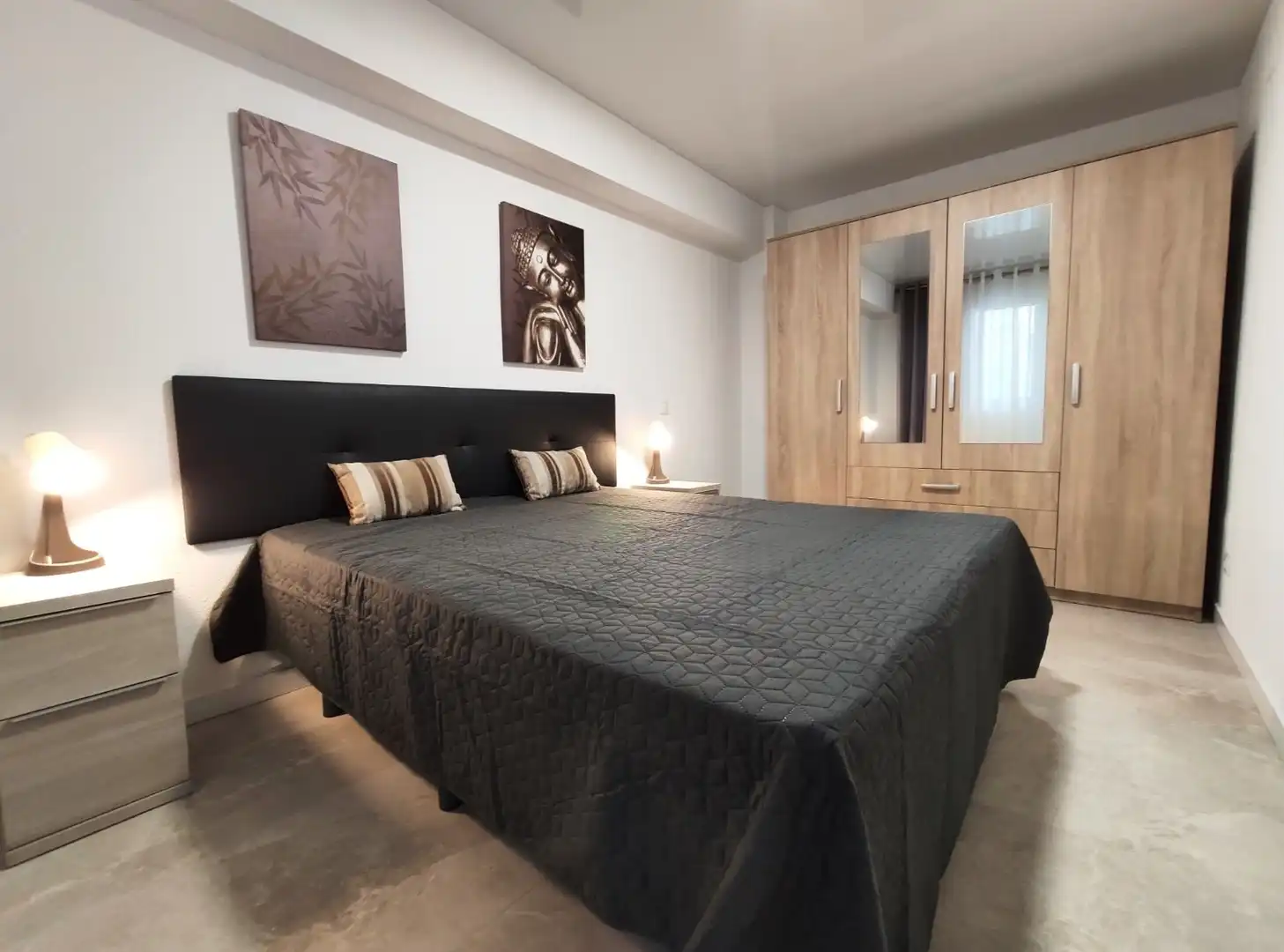 Bedroom of Flat for rent in Alicante / Alacant  with Air Conditioner, Heating and Furnished