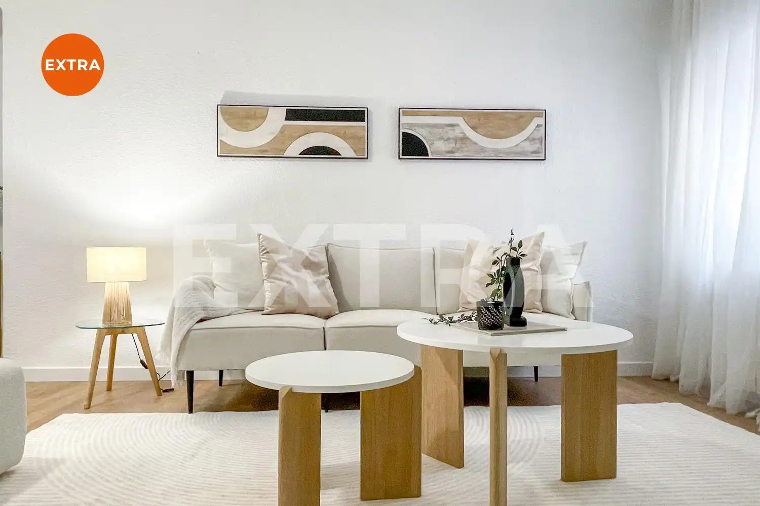 Sala de estar de Piso en venta en Madrid con Calefacción y Alarma