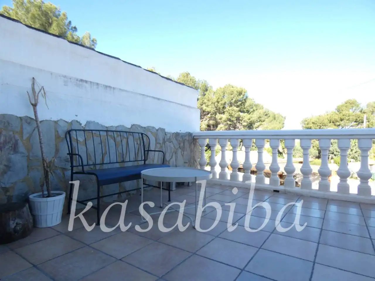 Terrace of Detached homes for sale in L'Eliana  with Air Conditioner, Heating and Private garden