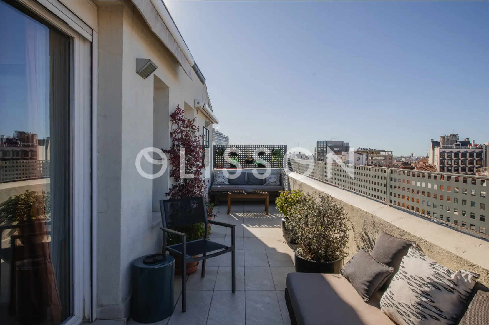 Terrace of Flat for sale in  Madrid Capital  with Air Conditioner, Heating and Terrace