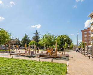 Exterior view of Flat for sale in Ansoáin / Antsoain  with Heating, Parquet flooring and Furnished