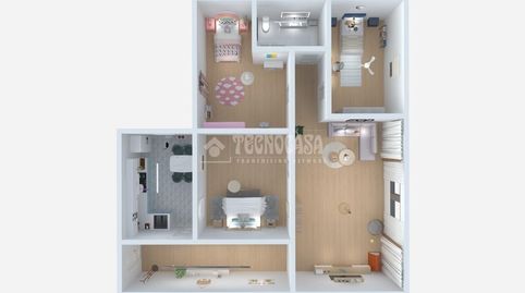 Foto 3 de Piso en venta en Martiricos - La Roca - La Rosaleda, Málaga Capital