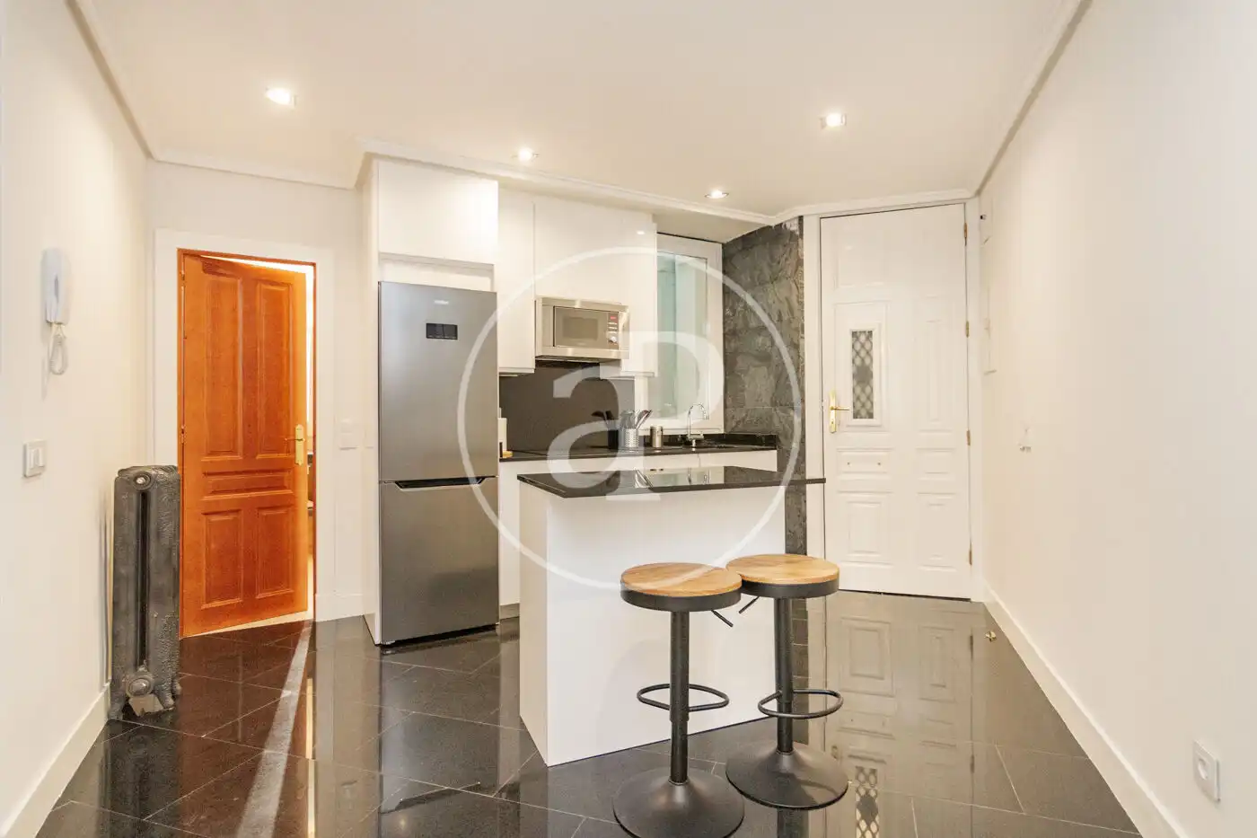 Küche von Wohnung zur Miete in Madrid mit Klimaanlage, Heizung und Möbliert