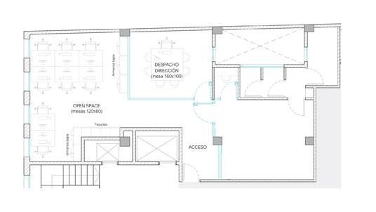 Office to rent in  Barcelona Capital  with Air Conditioner