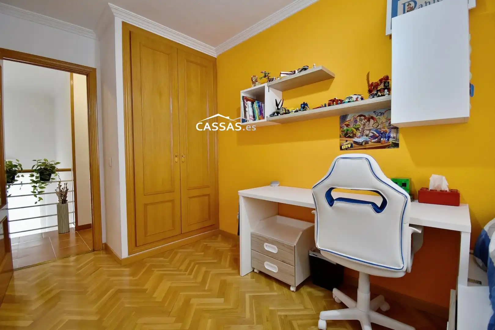 Bedroom of Detached homes for sale in Torrejón de Ardoz  with Air Conditioner, Heating and Private garden